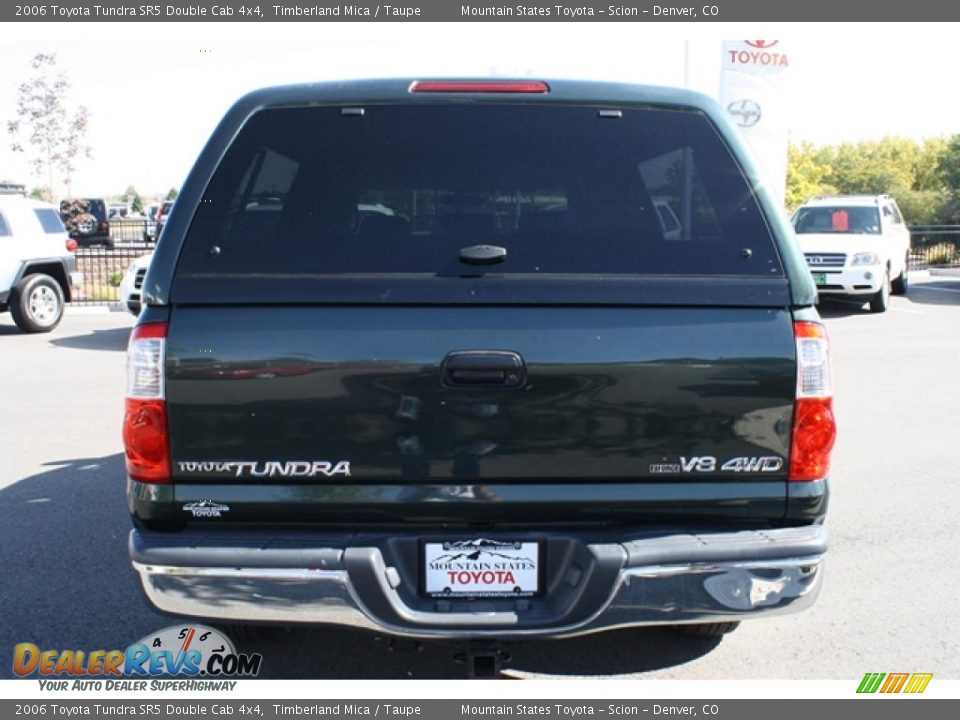 2006 Toyota Tundra SR5 Double Cab 4x4 Timberland Mica / Taupe Photo #3