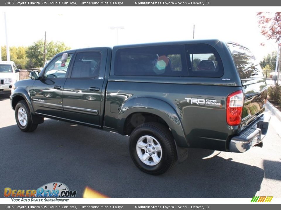 2006 Toyota Tundra SR5 Double Cab 4x4 Timberland Mica / Taupe Photo #4