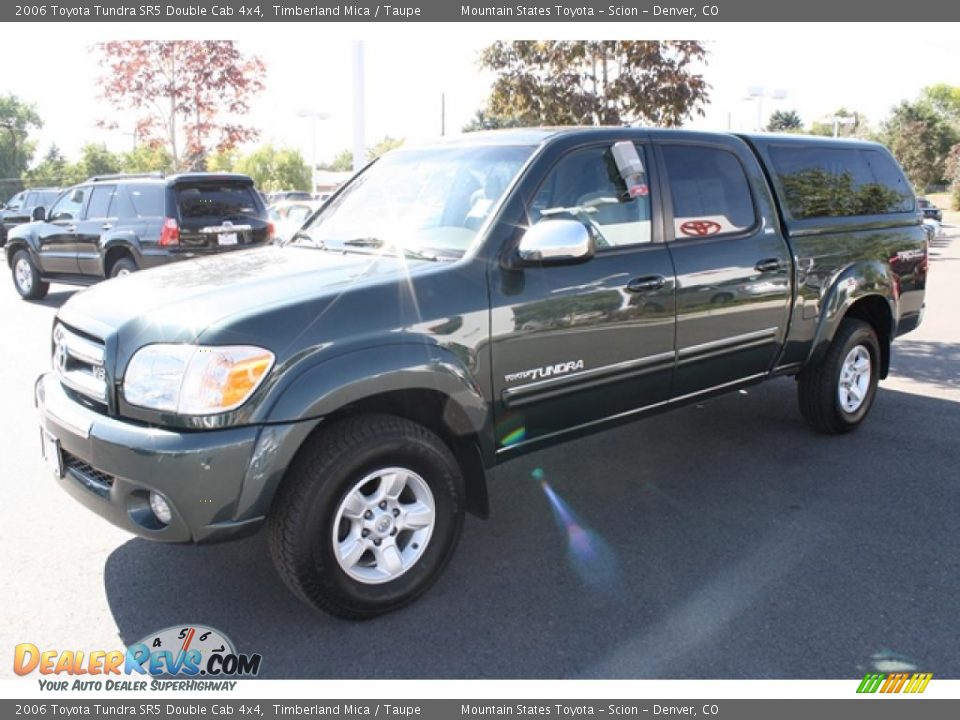 2006 Toyota Tundra SR5 Double Cab 4x4 Timberland Mica / Taupe Photo #5