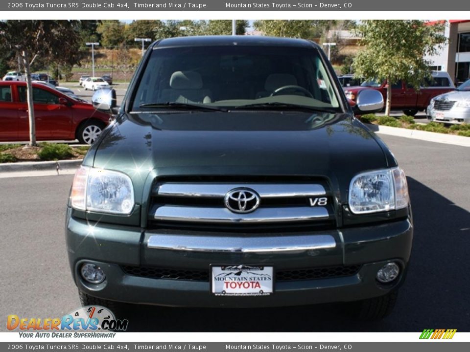 2006 Toyota Tundra SR5 Double Cab 4x4 Timberland Mica / Taupe Photo #6