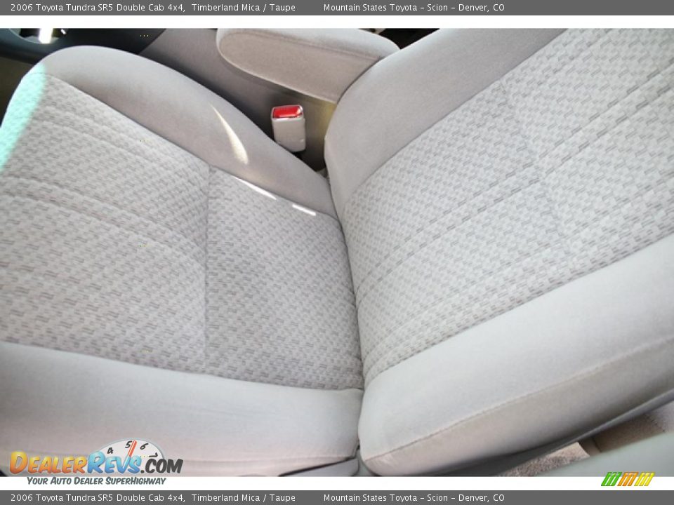 2006 Toyota Tundra SR5 Double Cab 4x4 Timberland Mica / Taupe Photo #11