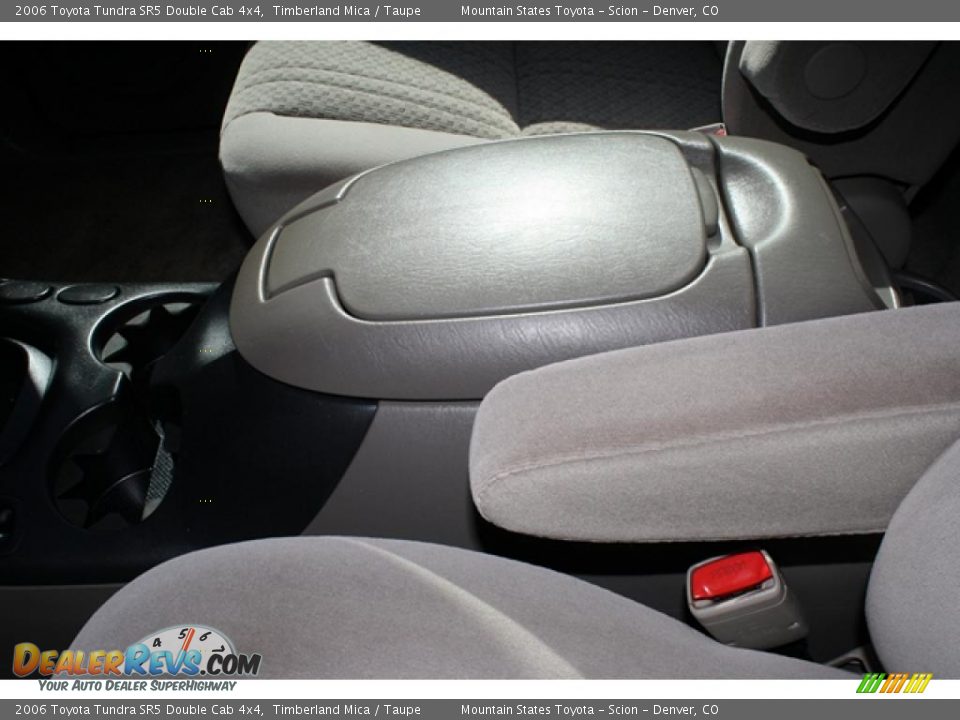 2006 Toyota Tundra SR5 Double Cab 4x4 Timberland Mica / Taupe Photo #22