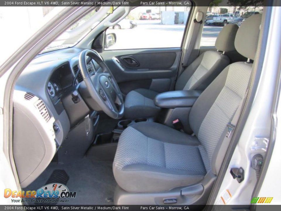 Medium/Dark Flint Interior - 2004 Ford Escape XLT V6 4WD Photo #6