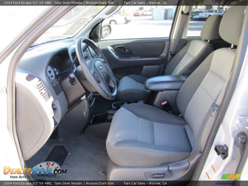 Medium/Dark Flint Interior - 2004 Ford Escape XLT V6 4WD Photo #7