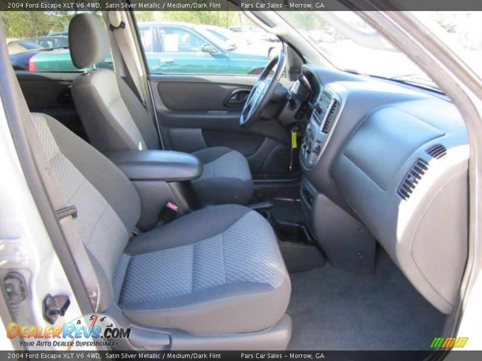 Medium/Dark Flint Interior - 2004 Ford Escape XLT V6 4WD Photo #12