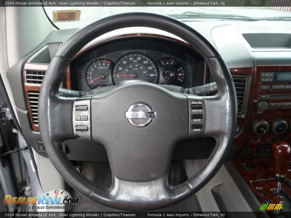 2004 Nissan Armada LE 4x4 Steering Wheel Photo #24