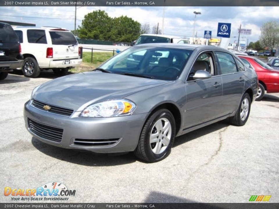 2007 Chevrolet Impala LS Dark Silver Metallic / Gray Photo #1