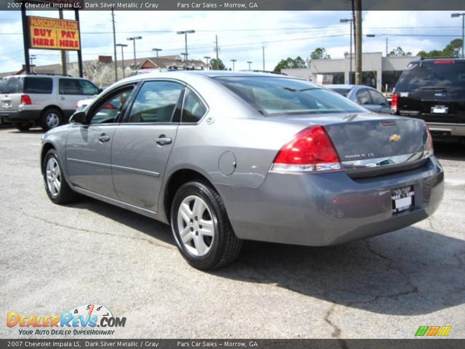 2007 Chevrolet Impala LS Dark Silver Metallic / Gray Photo #2