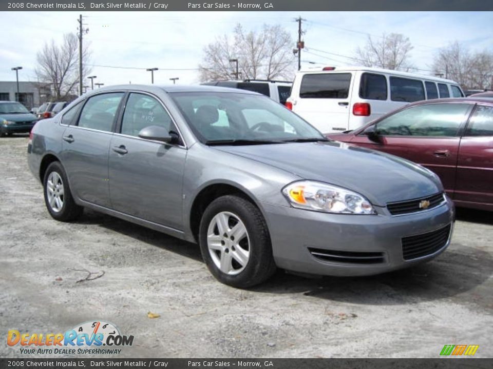 2008 Chevrolet Impala LS Dark Silver Metallic / Gray Photo #1