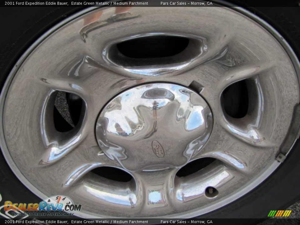 2001 Ford Expedition Eddie Bauer Estate Green Metallic / Medium Parchment Photo #5