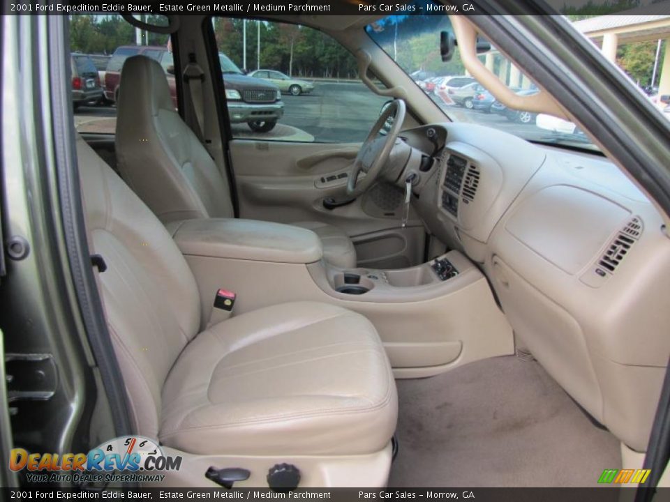 Medium Parchment Interior - 2001 Ford Expedition Eddie Bauer Photo #12