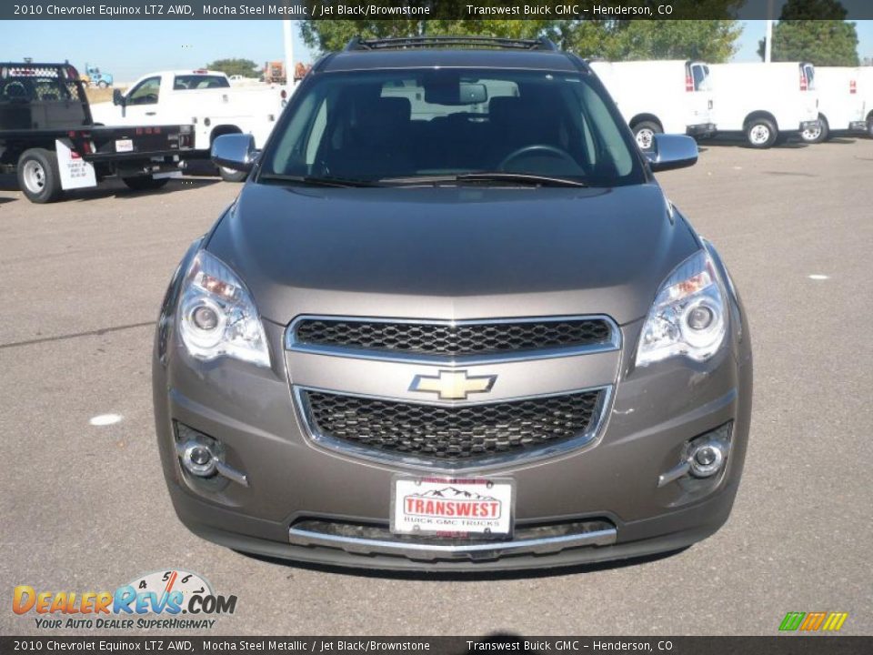 2010 Chevrolet Equinox LTZ AWD Mocha Steel Metallic / Jet Black/Brownstone Photo #2