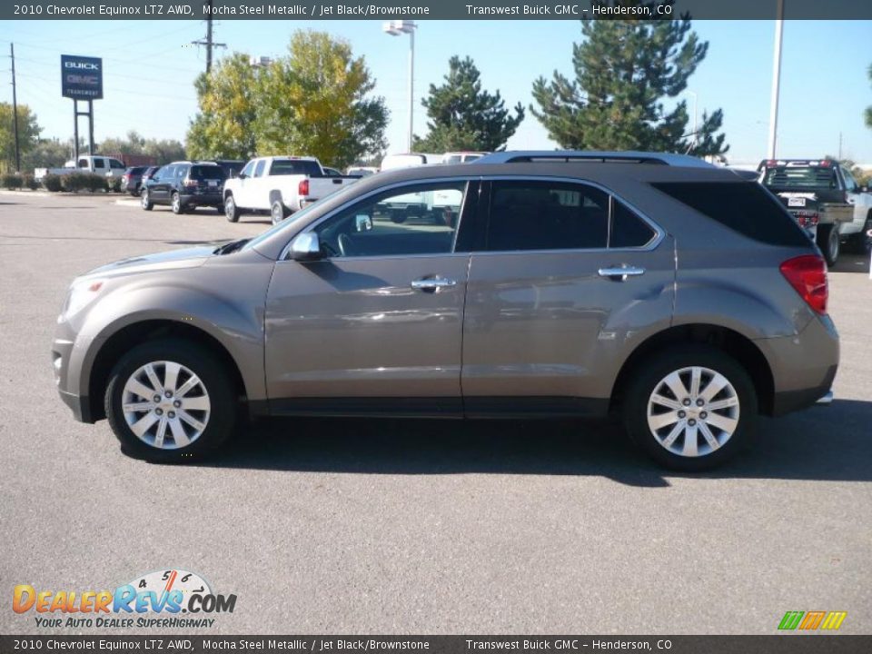 2010 Chevrolet Equinox LTZ AWD Mocha Steel Metallic / Jet Black/Brownstone Photo #5