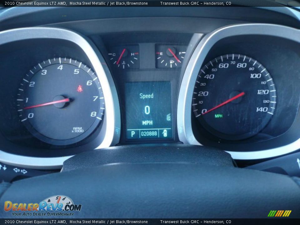 2010 Chevrolet Equinox LTZ AWD Gauges Photo #18