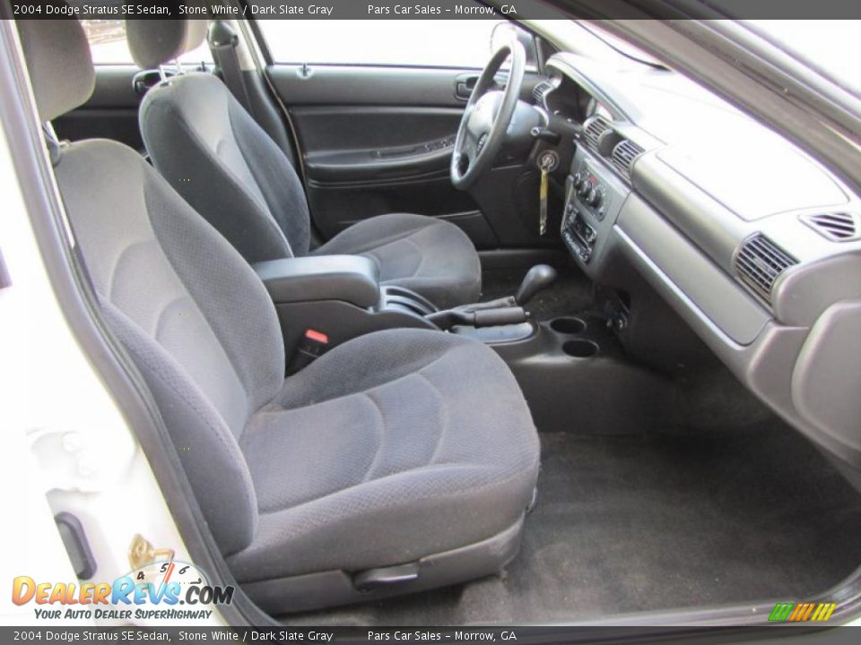 Dark Slate Gray Interior - 2004 Dodge Stratus SE Sedan Photo #10