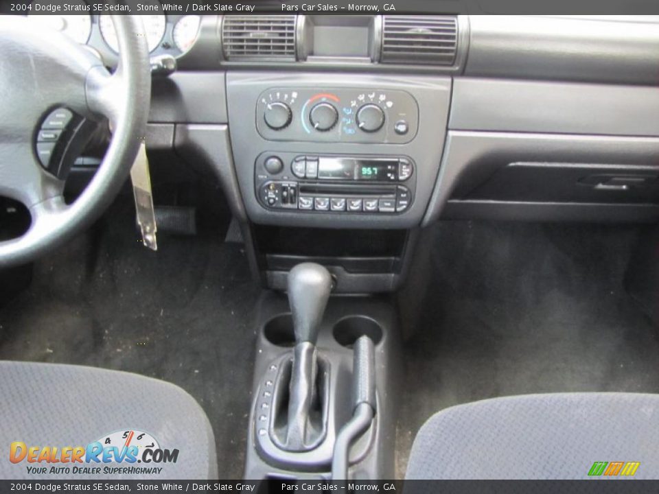 Dark Slate Gray Interior - 2004 Dodge Stratus SE Sedan Photo #11