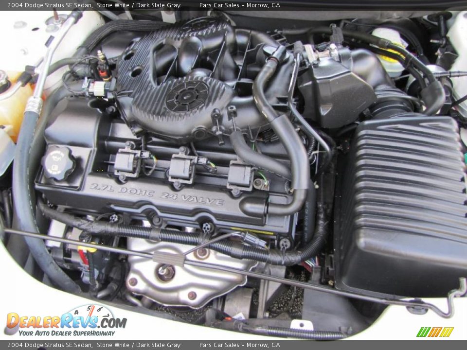 2004 Dodge Stratus SE Sedan 2.7 Liter DOHC 24-Valve V6 Engine Photo #13