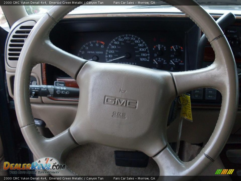 2000 GMC Yukon Denali 4x4 Steering Wheel Photo #14