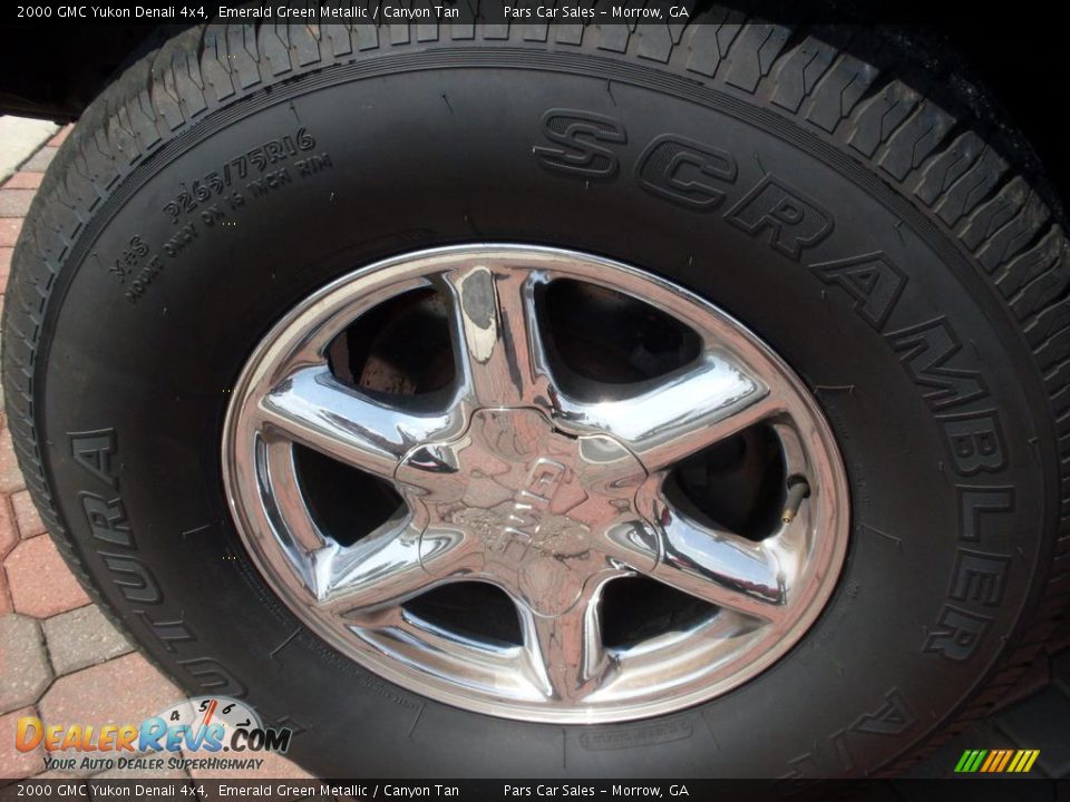 2000 GMC Yukon Denali 4x4 Wheel Photo #16