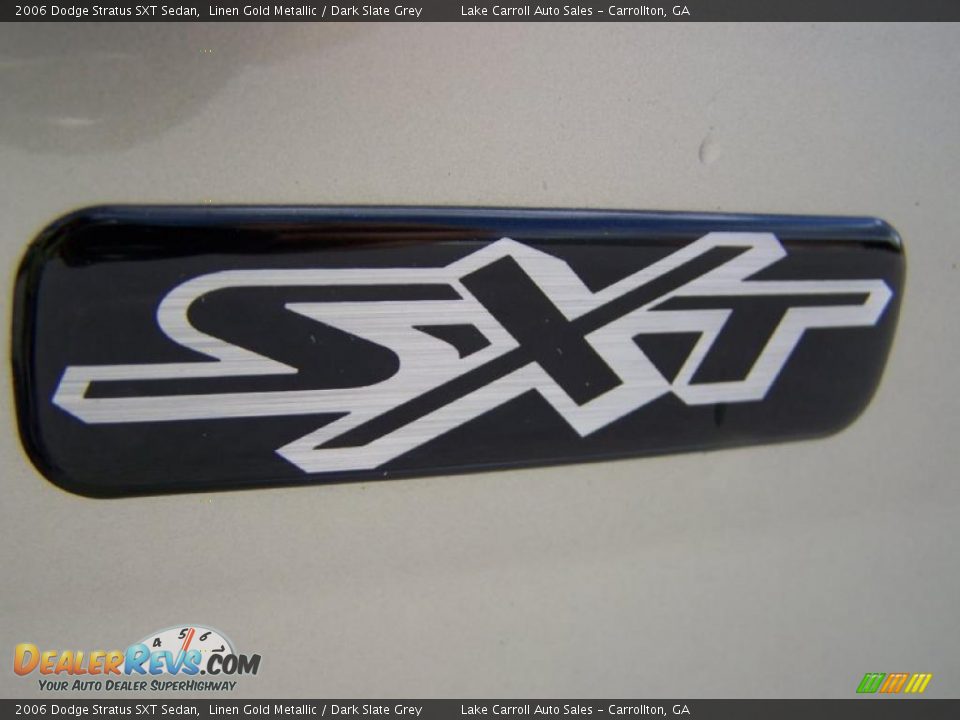 2006 Dodge Stratus SXT Sedan Linen Gold Metallic / Dark Slate Grey Photo #10