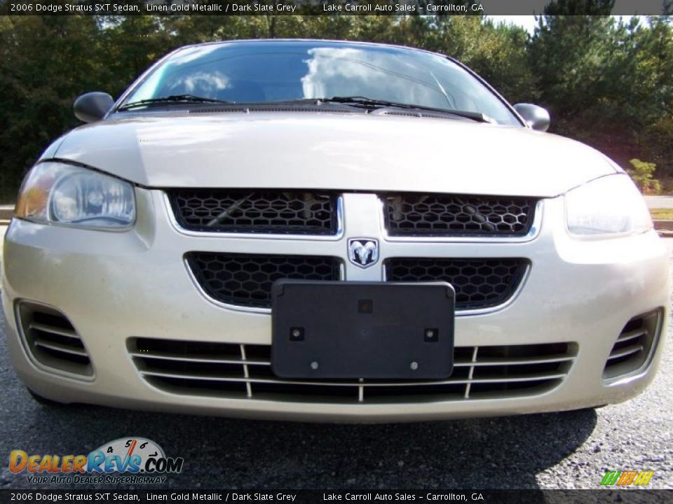 2006 Dodge Stratus SXT Sedan Linen Gold Metallic / Dark Slate Grey Photo #11