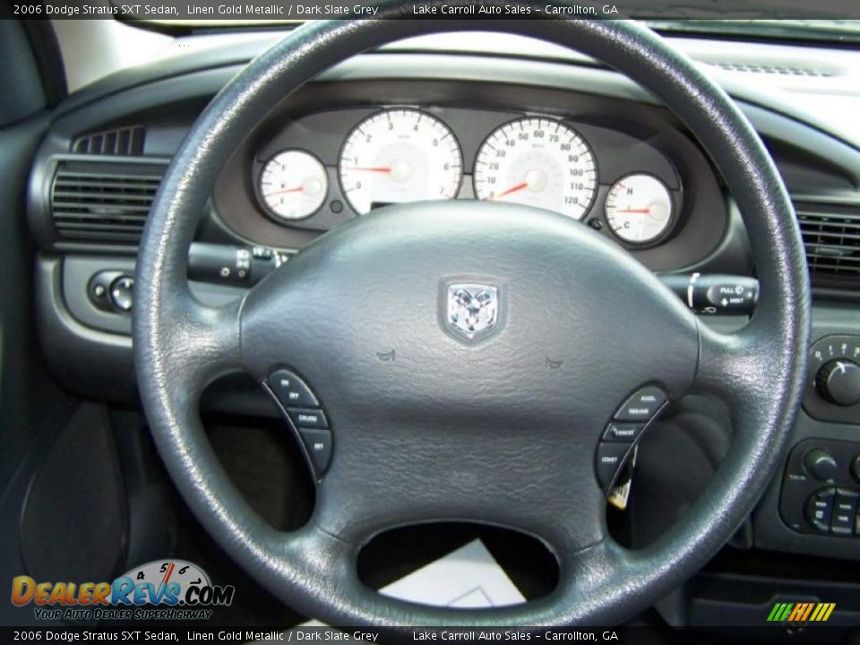 2006 Dodge Stratus SXT Sedan Linen Gold Metallic / Dark Slate Grey Photo #21