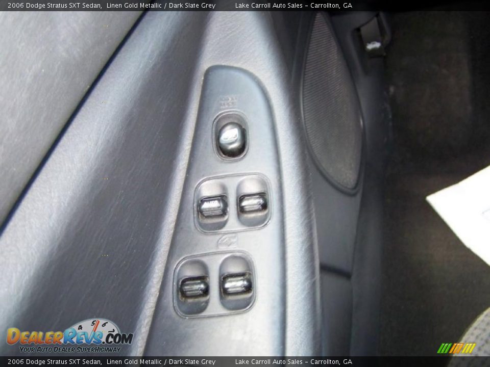 2006 Dodge Stratus SXT Sedan Linen Gold Metallic / Dark Slate Grey Photo #22