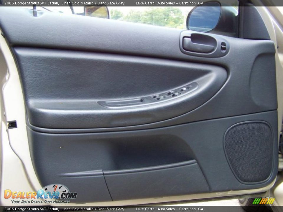 2006 Dodge Stratus SXT Sedan Linen Gold Metallic / Dark Slate Grey Photo #29