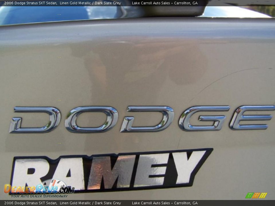2006 Dodge Stratus SXT Sedan Linen Gold Metallic / Dark Slate Grey Photo #35