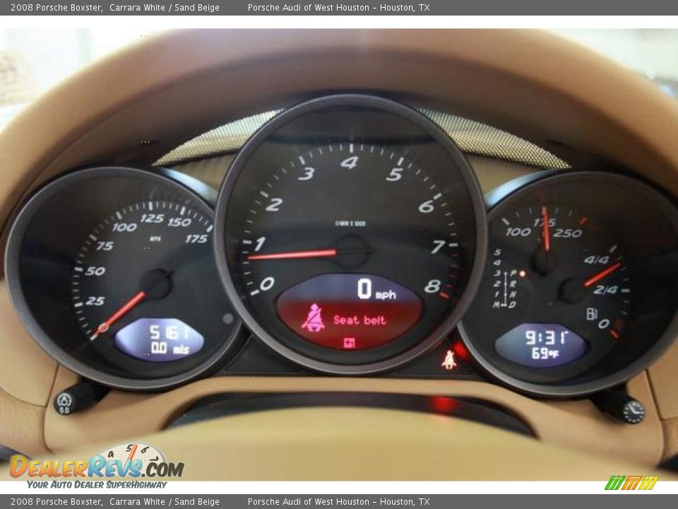 2008 Porsche Boxster  Gauges Photo #10