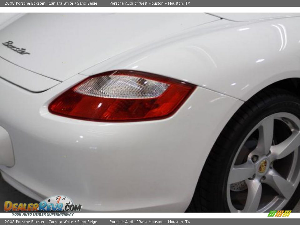 2008 Porsche Boxster Carrara White / Sand Beige Photo #25