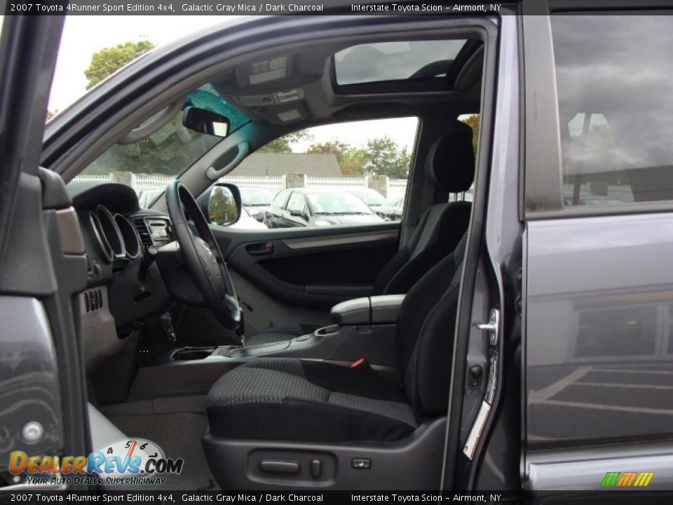 2007 Toyota 4Runner Sport Edition 4x4 Galactic Gray Mica / Dark Charcoal Photo #9