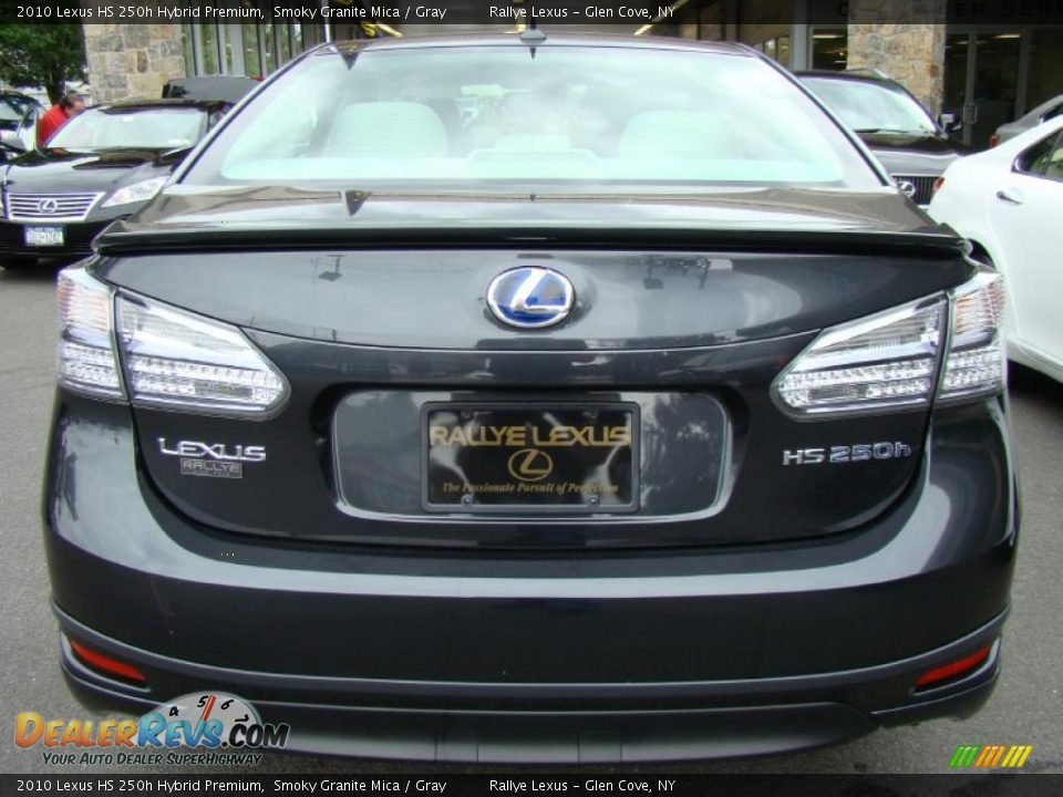 2010 Lexus HS 250h Hybrid Premium Smoky Granite Mica / Gray Photo #3