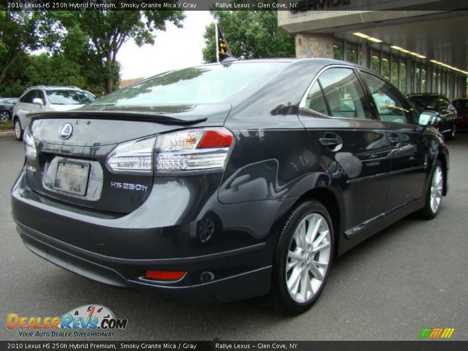 2010 Lexus HS 250h Hybrid Premium Smoky Granite Mica / Gray Photo #4