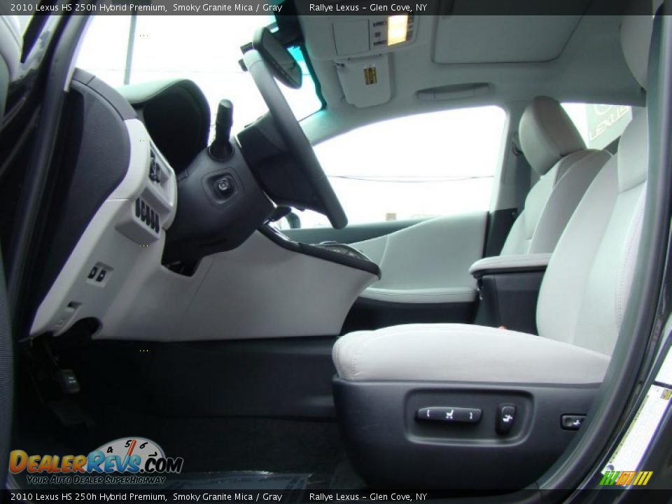 Gray Interior - 2010 Lexus HS 250h Hybrid Premium Photo #8