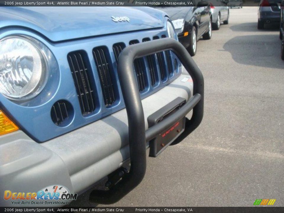 2006 Jeep Liberty Sport 4x4 Atlantic Blue Pearl / Medium Slate Gray Photo #27
