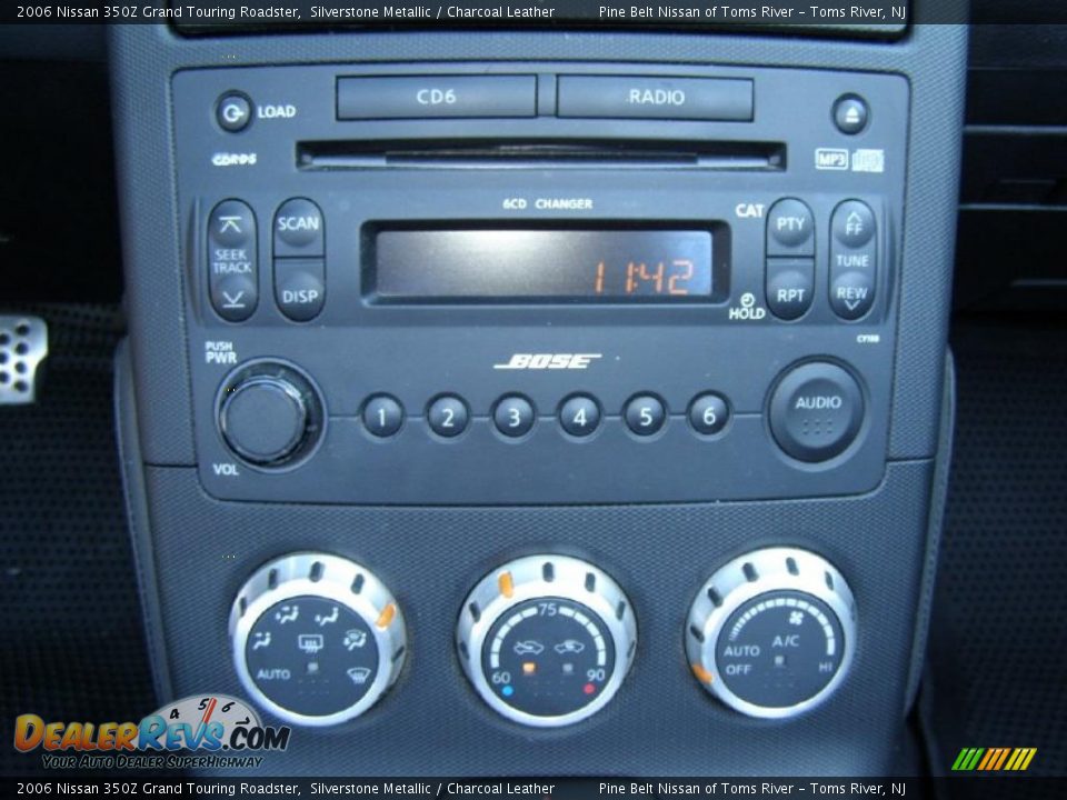 Controls of 2006 Nissan 350Z Grand Touring Roadster Photo #12