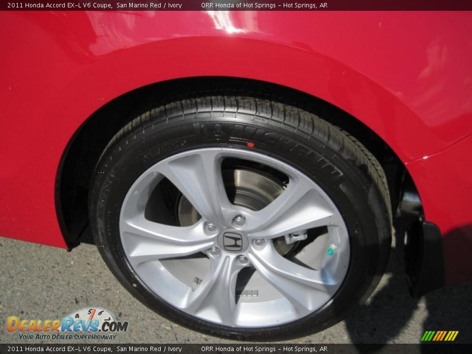 2011 Honda Accord EX-L V6 Coupe Wheel Photo #10