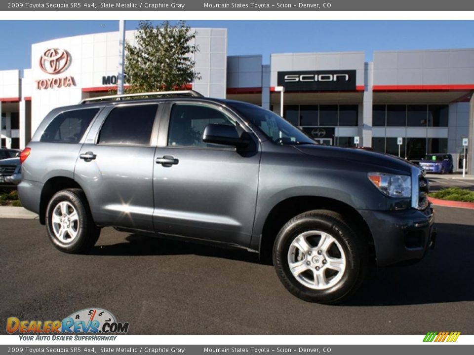2009 Toyota Sequoia SR5 4x4 Slate Metallic / Graphite Gray Photo #1