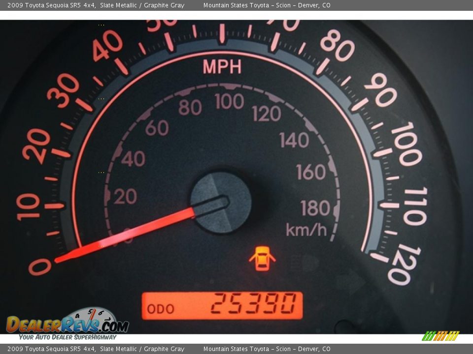 2009 Toyota Sequoia SR5 4x4 Slate Metallic / Graphite Gray Photo #7