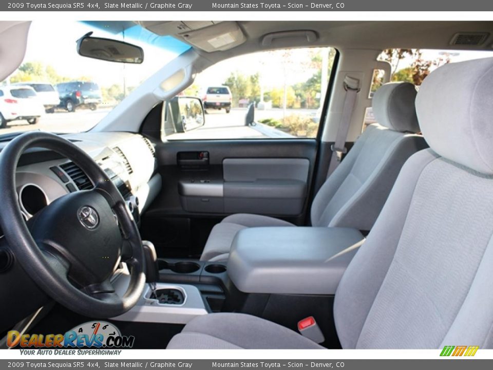 Graphite Gray Interior - 2009 Toyota Sequoia SR5 4x4 Photo #9