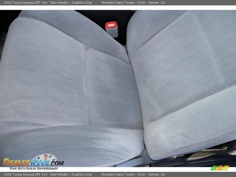 2009 Toyota Sequoia SR5 4x4 Slate Metallic / Graphite Gray Photo #11