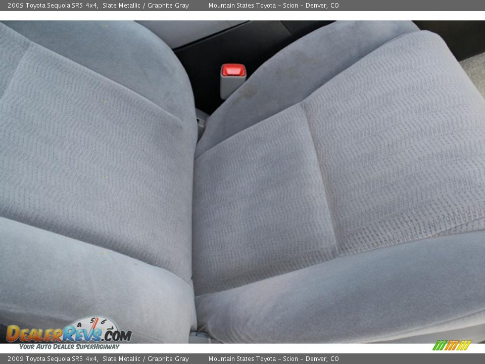 2009 Toyota Sequoia SR5 4x4 Slate Metallic / Graphite Gray Photo #12