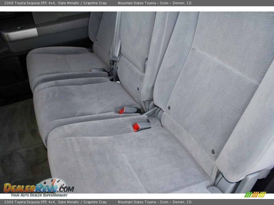 2009 Toyota Sequoia SR5 4x4 Slate Metallic / Graphite Gray Photo #13