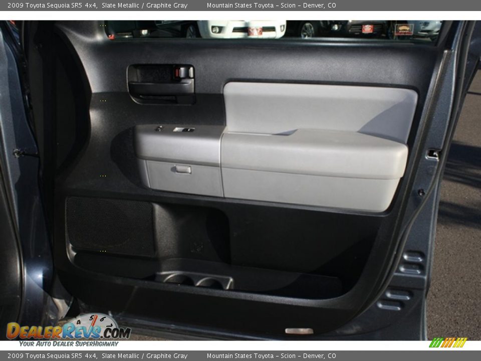 2009 Toyota Sequoia SR5 4x4 Slate Metallic / Graphite Gray Photo #15