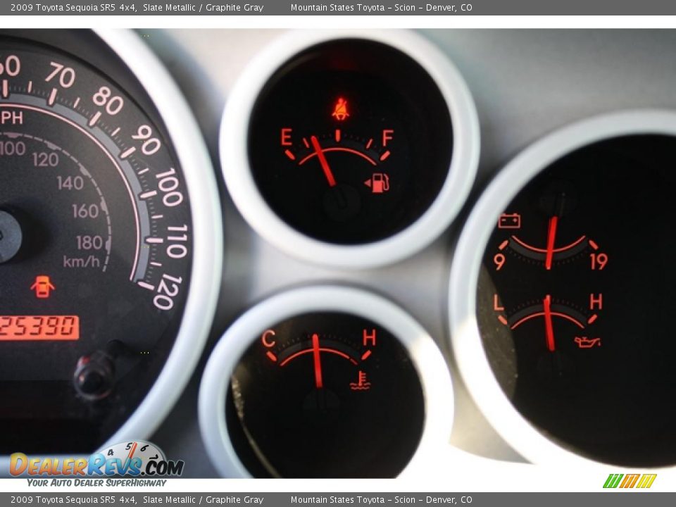 2009 Toyota Sequoia SR5 4x4 Slate Metallic / Graphite Gray Photo #17