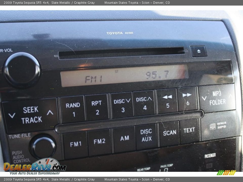 2009 Toyota Sequoia SR5 4x4 Slate Metallic / Graphite Gray Photo #19