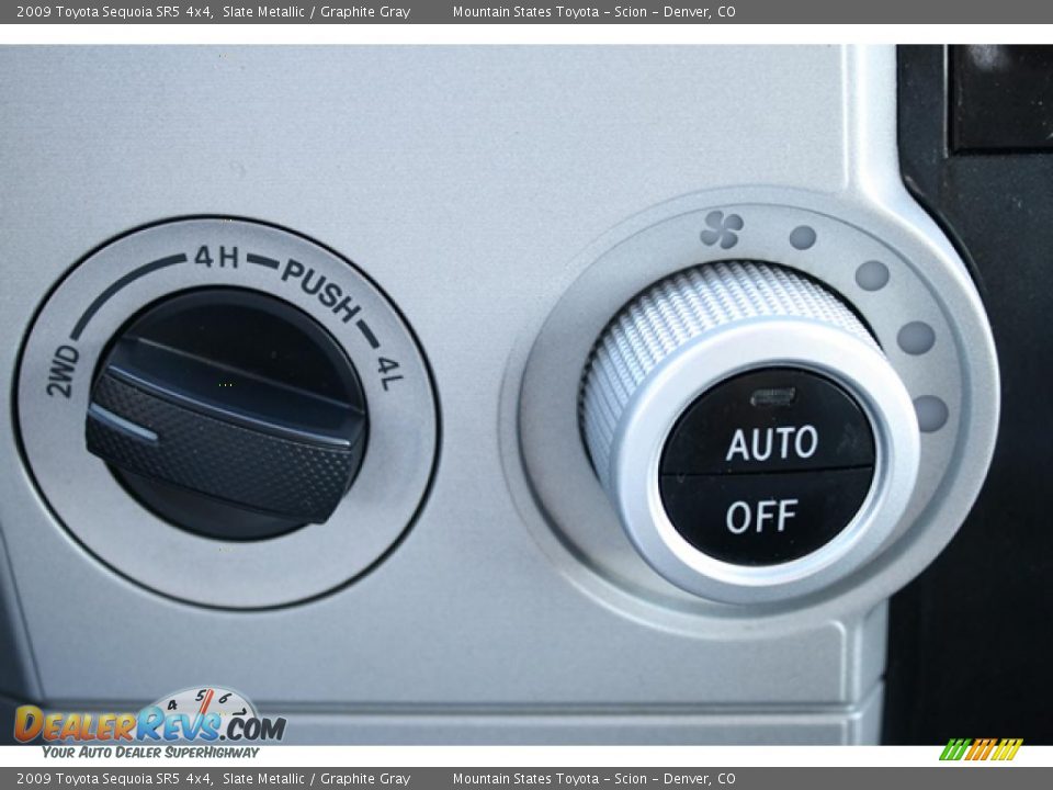 2009 Toyota Sequoia SR5 4x4 Slate Metallic / Graphite Gray Photo #22