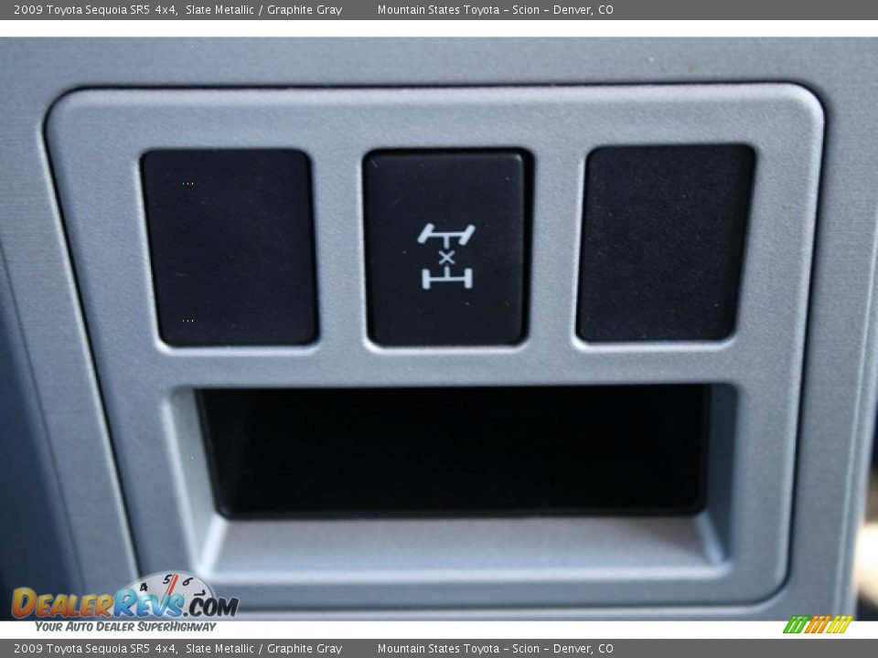 2009 Toyota Sequoia SR5 4x4 Slate Metallic / Graphite Gray Photo #23