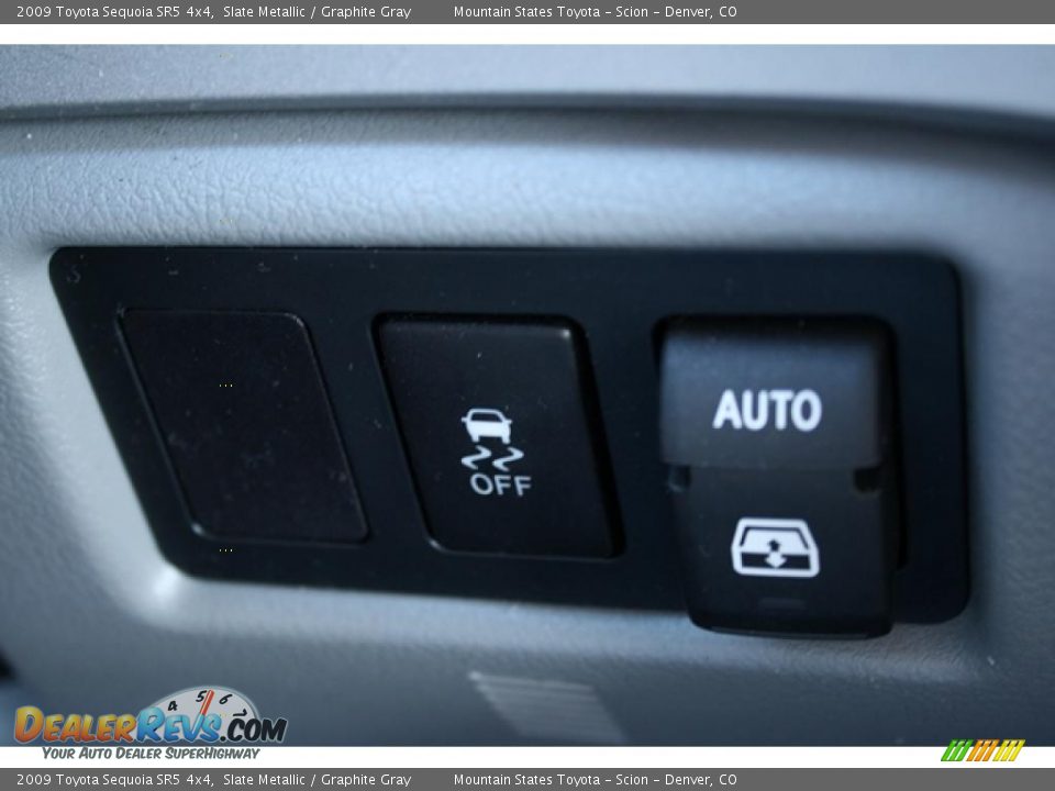 2009 Toyota Sequoia SR5 4x4 Slate Metallic / Graphite Gray Photo #25